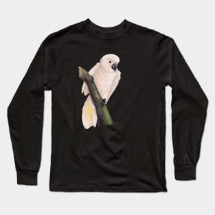 Salmon-crested cockatoo Long Sleeve T-Shirt